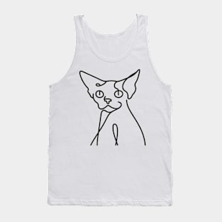 Sphynx cat Tank Top